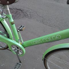 26インチ 🚲 中古 自転車 13800円 🔁6段切替 🔑鍵新品！ 💡オート