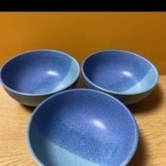 ブルー小鉢　3つ  