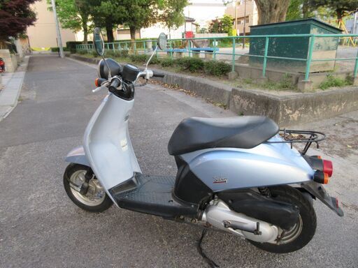 トゥデイ ホンダ ライトブルー オイル、バッテリー新品 4スト 原付 AF61