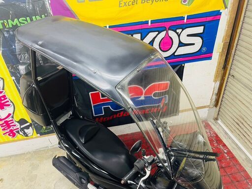 【実動】ホンダ PCX125 実走行1.1万km ZORROルーフ ボックス付 ローン分割払い可 配送可 千葉県木更津市から