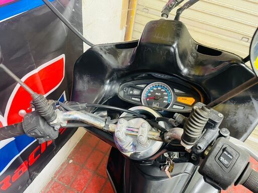 実動】ホンダ PCX125 実走行1.1万km ZORROルーフ ボックス付 ローン