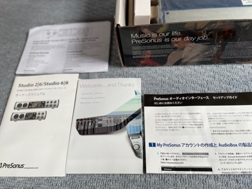 PreSonus オーディオインターフェイス　美品