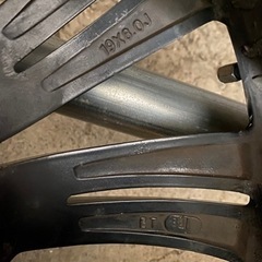 あたりさわりのない19インチアルミホイールちゃん！　