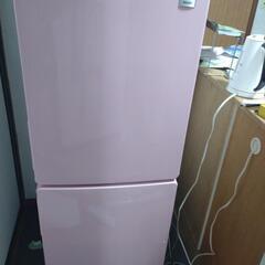 ハイアール JR-NF148A 冷蔵庫 2018年製 ピンク色