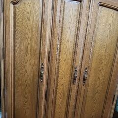 総桐箪笥　桐整理タンス　桐洋タンス　刑務所手作り家具　一点物　