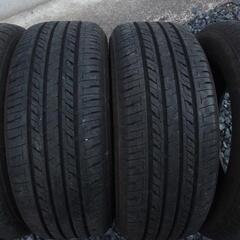 最終値下げ225/55R17 セイバーリングSL201　22年製　使用2ヶ月未満　バリ溝　溝深　イボ付　BS　ブリヂストン　国産　10アルファード等に