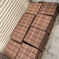 値下げ】ウッドデッキパネル 97枚