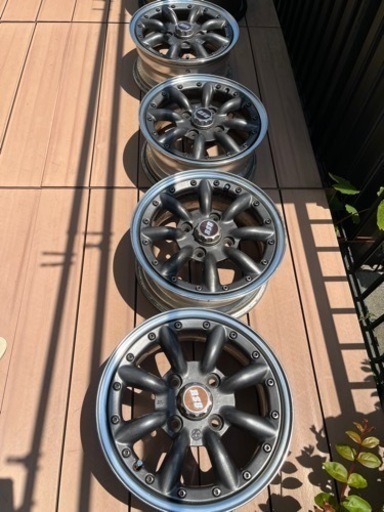 SSR ワタナベ RS-8 14インチ114.3/4穴 4本セット当時物