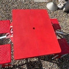 折りたたみ式‼️BBQ‼️キャンプ　ピクニック　テーブル‼️４人用