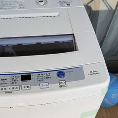 全自動洗濯機　AＱＷ－Ｓ６０Ｅ　２０１６年製　6ｋｇ