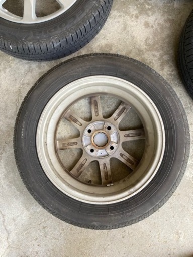 ダイハツウェイク純正ホイール＋ブリヂストン夏タイヤ