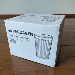 【新品未使用】IKEA VARDAGENヴァルダーゲン・グラス4...