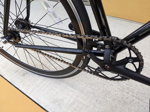 マニアックなピストバイク シングル固定ギヤ (フリーギヤ変更可能