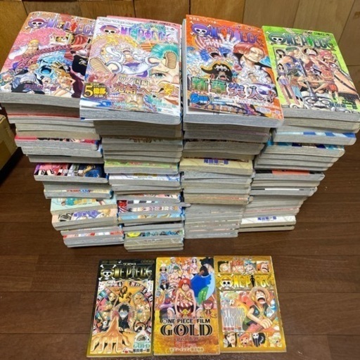 クーポン利用 ONE PIECE全巻セット(1〜105巻)しおり+映画特典3冊