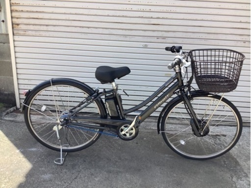 53 ブリヂストン最新機種電動アシスト自転車ALBLT グレーアルミボディー