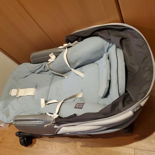 美品】コンビCombi ネムリラ AUTO SWING BEDi LongnスリープシェルEG