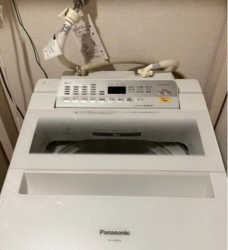 美品 2018年製 Panasonic パナソニック 洗濯機 8kg