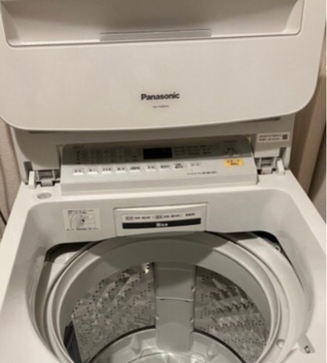 美品 2018年製 Panasonic パナソニック 洗濯機 8kg