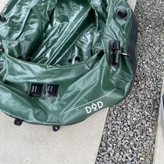 DOD 一人用ゴムボート　付属品全てあります。
