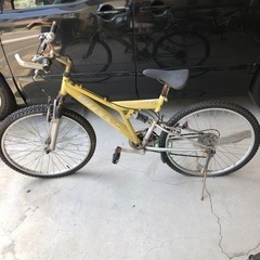 黄色　自転車