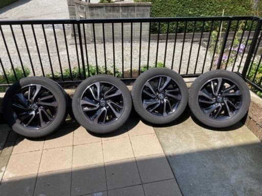 最終値下 希少美品 ステップワゴンスパーダ RP3 ブラックスタイル ホイール