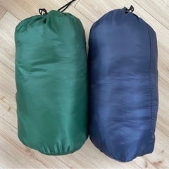 寝袋  2個