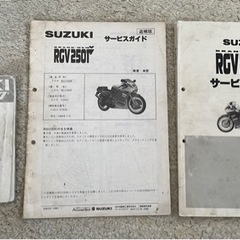 RGV250ガンマ(VJ21A)のサービスガイド