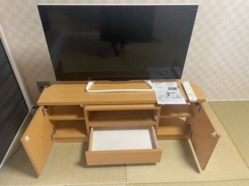 40V薄型液晶テレビ/AQUOS(テレビ台付き)
