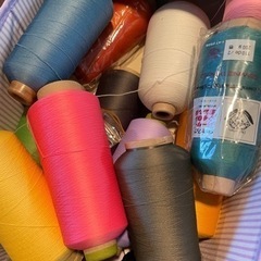 JUKIロックミシンfm40-jウーリー糸セット！