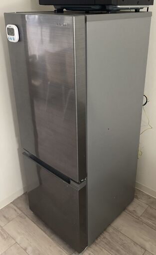 （中古）日立 HITACHI 冷蔵庫  2019年製 2ドア 154L  右開き RL-154KA