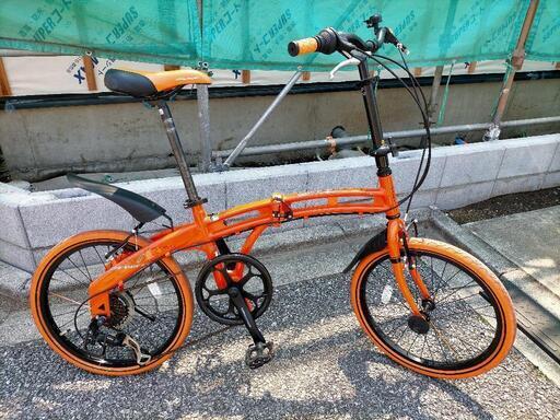 ■ドッペルギャンガー■雨天走行なし■走行僅か■美品■折り畳み自転車■DOPPELGANGER■20インチ