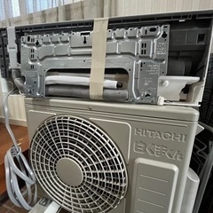 受渡予定者決定】エアコンHITACHI 白くまくん RAS-A28G 2018年式【使用 
