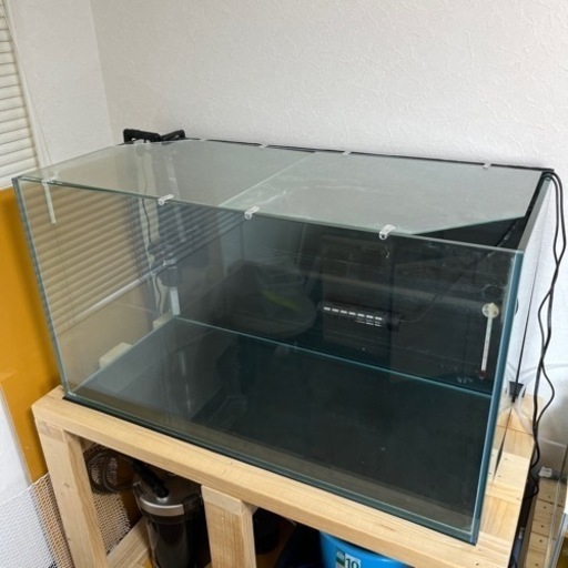 【おまけ付き】グラステリア900mmオールガラス水槽