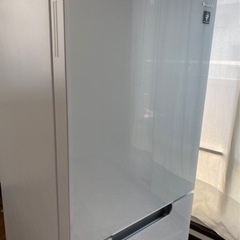 2ドア 冷蔵庫 シャープ SJ-GD15W 2021年製