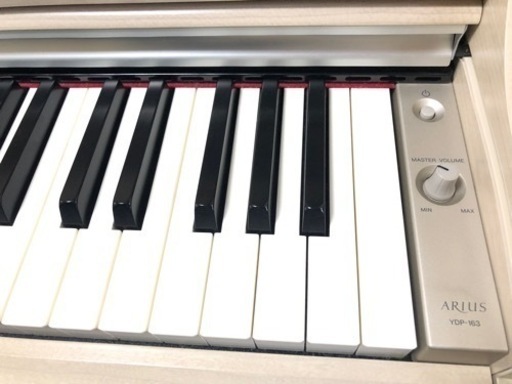【美品❗️】YAMAHA ヤマハ 電子ピアノ YDP-163WA 88鍵 電子ピアノ ホワイトアッシュ 椅子付属 2016年製