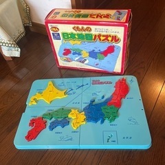 くもん　日本地図パズル