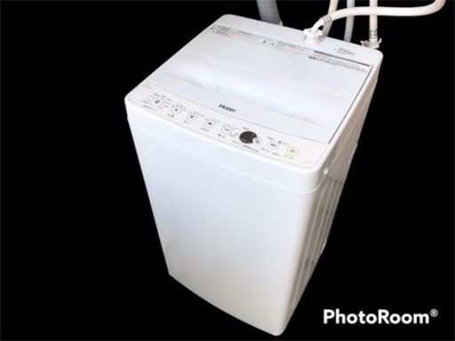 【美品❗️】2020年製　ハイアール（4.5kg）洗濯機 JW-E45CE 最短10分洗濯 Haier 全自動洗濯機 4.5キロ