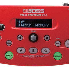 ボーカルエフェクター BOSS / VE-5 RD ボーカルエフェクター BOSS / VE-5 RD