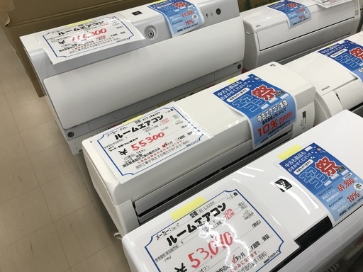 ダイキン製 2.8kwエアコン 10畳 2019年製 取付工事費込み! フィルター