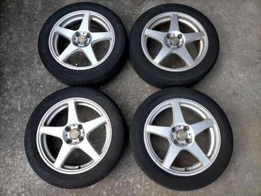 175/60R16、アルミホイール16インチ４本　5.5J　４穴　PCD100　オフセット+39