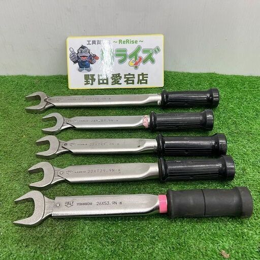 東日 トルクレンチ 5本セット【野田愛宕店】【店頭取引限定】【中古】管理番号：IT8DGX5JGBJM