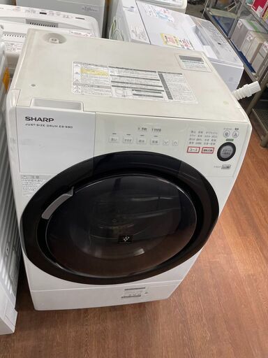 ドラム式洗濯機 No.7977 ES-S60-WR 6/3kg シャープ 2013年製 