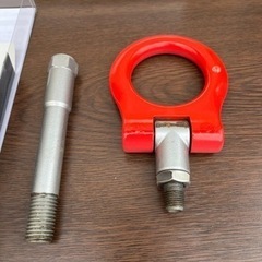 アバルト595、500用牽引フック　シリーズ4〜、フロント用