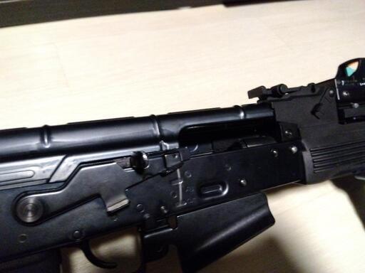 WE ak pmcカスタム＋予備マガジン、電池 配送可