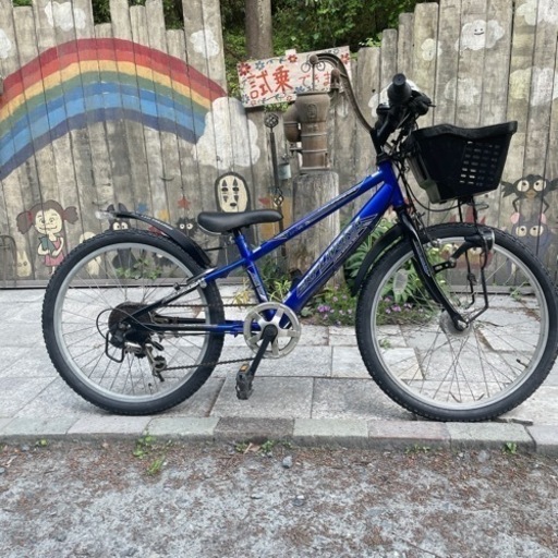【3338】子供車　22インチ　前後タイヤ新品　12,700円（防犯・税込）