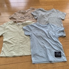 【50円】Tシャツ4枚セット 110cm