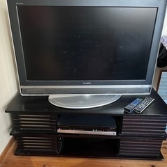 液晶テレビとテレビ台