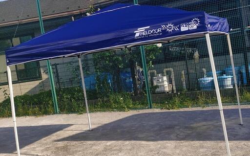Fieldoor(フィールドア)ワンタッチタープ 3.0m×2.0m ブルー