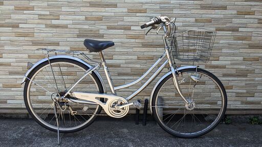 中古自転車 6段変速 26インチ （LEDオートライト） 軽整備済み 安い 防犯登録 町田市 麻生区 神奈川 101ky