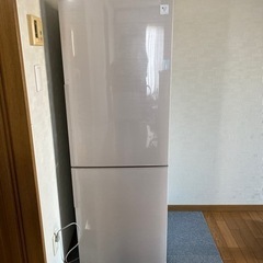 【〆】シャープ　2ドア冷凍冷蔵庫　